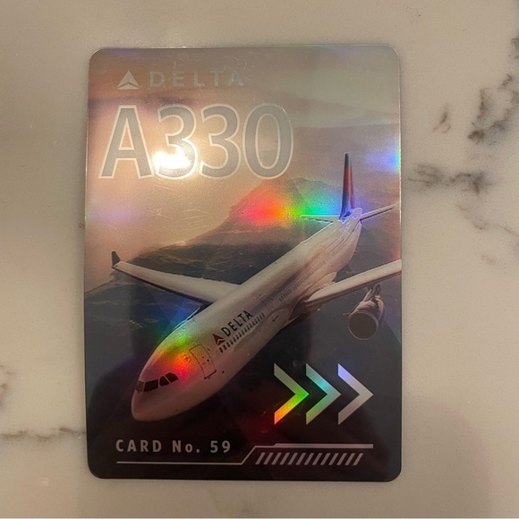 Delta Air Lines Pilot Trading Cards 2022 Set of 7 with Boeing and Airbus Collect - Picture 11 of 16